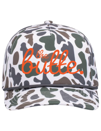 THE BUTTE CAMO SNAPBACK