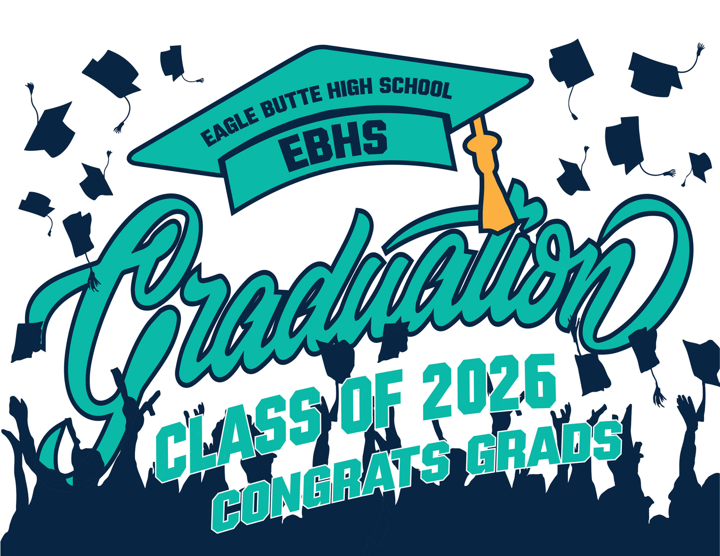 EBHS Grad Lawn Sign