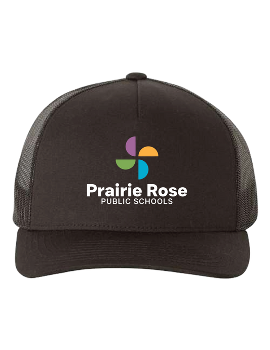 PRAIRIE ROSE RETRO TRUCKER HAT